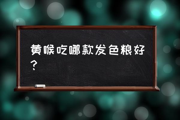 龟发色饲料哪个牌子好 黄喉吃哪款发色粮好？