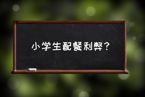 呼和浩特小学配餐好不好 小学生配餐利弊？