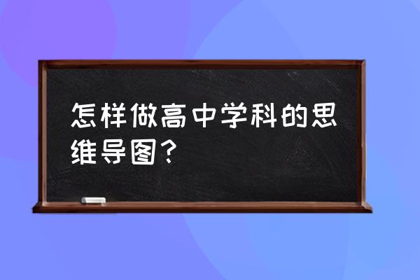 医学细胞生物学思维导图图文 怎样做高中学科的思维导图？